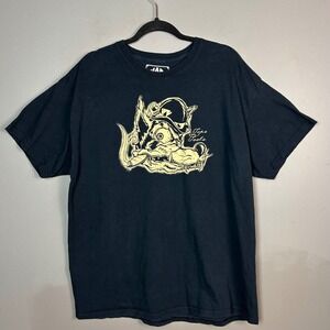 Mac Tools T-shirt Mens XL Tops in Tools Wolf Graphic Black Double Sided Mechanic